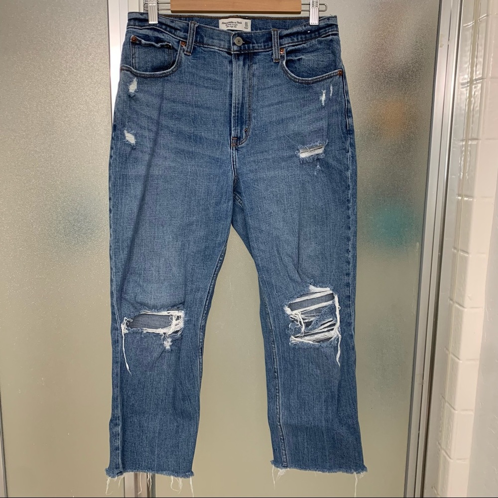 Abercrombie and Fitch curve love jeans